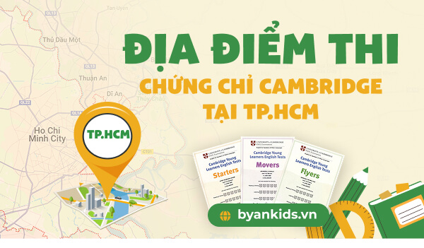 Địa Điểm Tổ Chức Thi Chứng Chỉ Cambridge Tại TP. HCM