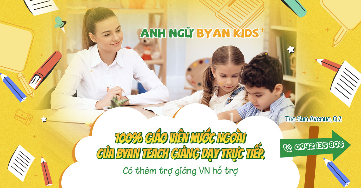 Lớp Phụ Đạo Cuối Tuần Miễn Phí Tại Anh Ngữ Byan Kids
