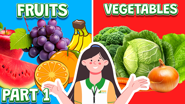 Bé Học Tiếng Anh Chủ Đề Rau Củ Quả - Hành Trình Khám Phá Thú Vị
