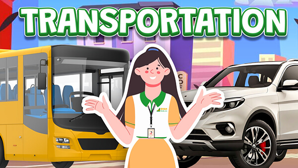 Bé Học Tiếng Anh Chủ Đề Phương Tiện Giao Thông