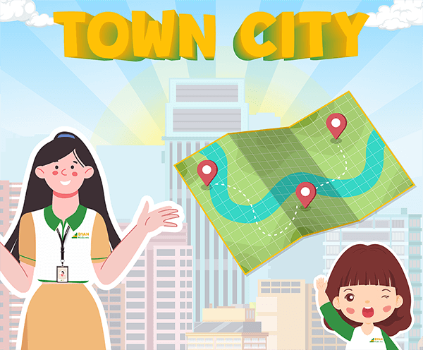 Bé Học Tiếng Anh Chủ Đề Các Địa Điểm Trong Thành Phố: Chuyến Phiêu Lưu Học Tập Đầy Thú Vị