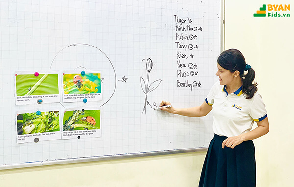 Hành Trình Các Bé Gặt Hái Trái Ngọt Trong Học Tiếng Anh Tại Byan Kids