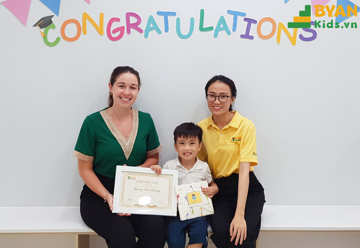 Học Bổng Cho Best Student Tại Anh Ngữ Byan Kids